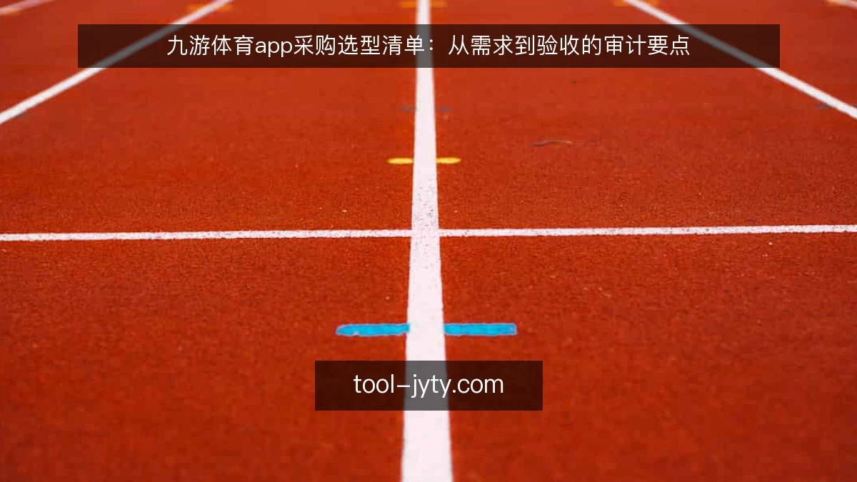 九游体育app采购选型清单:从需求到验收的审计要点
