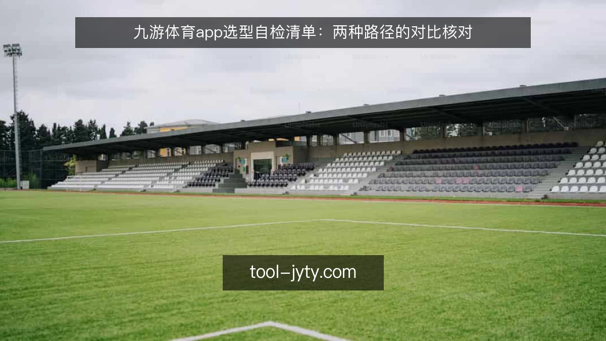 九游体育app选型自检清单:两种路径的对比核对